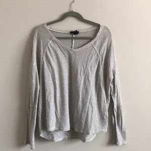 Super cute DKNYC stripped blouse